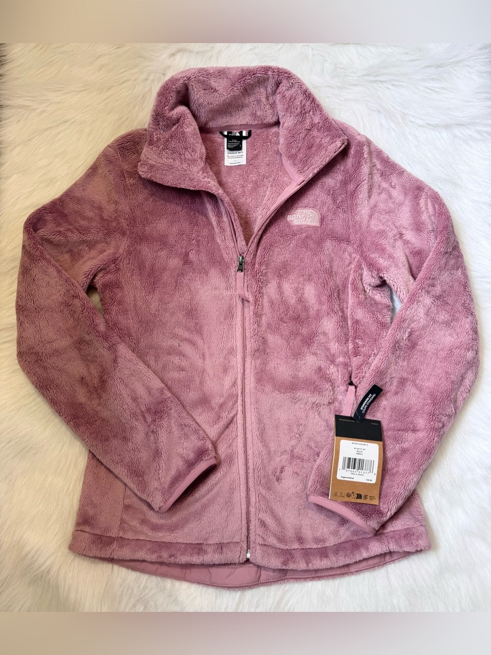 NWT North Face Osito Jacket Mauve Pink 💗 - Picture 5 of 6